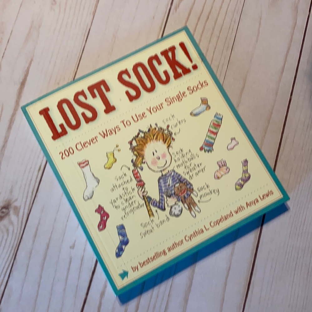 Lost sock book craft book for kids clever ways to use your socks kids New